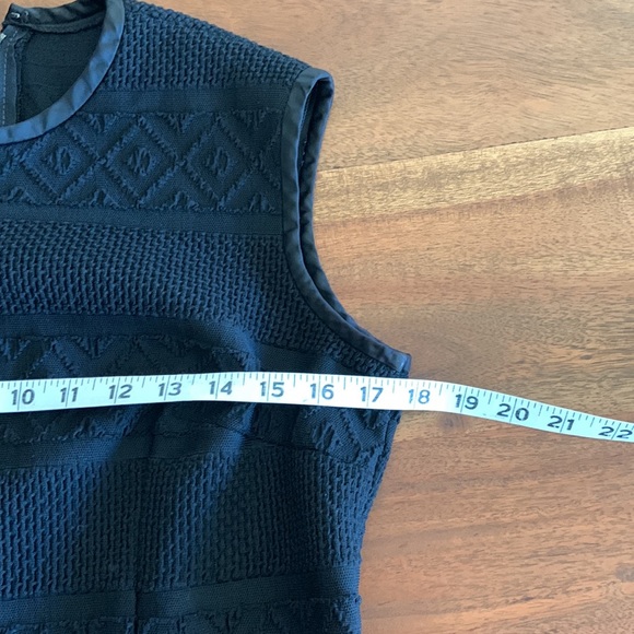 Vintage Boho Chic Black Hob-Nobber Naturally  Sleeveless Dress - Picture 6 of 9